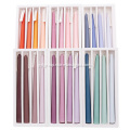 4pcs Colored Dinner Taper Candles for Wedding Christmas